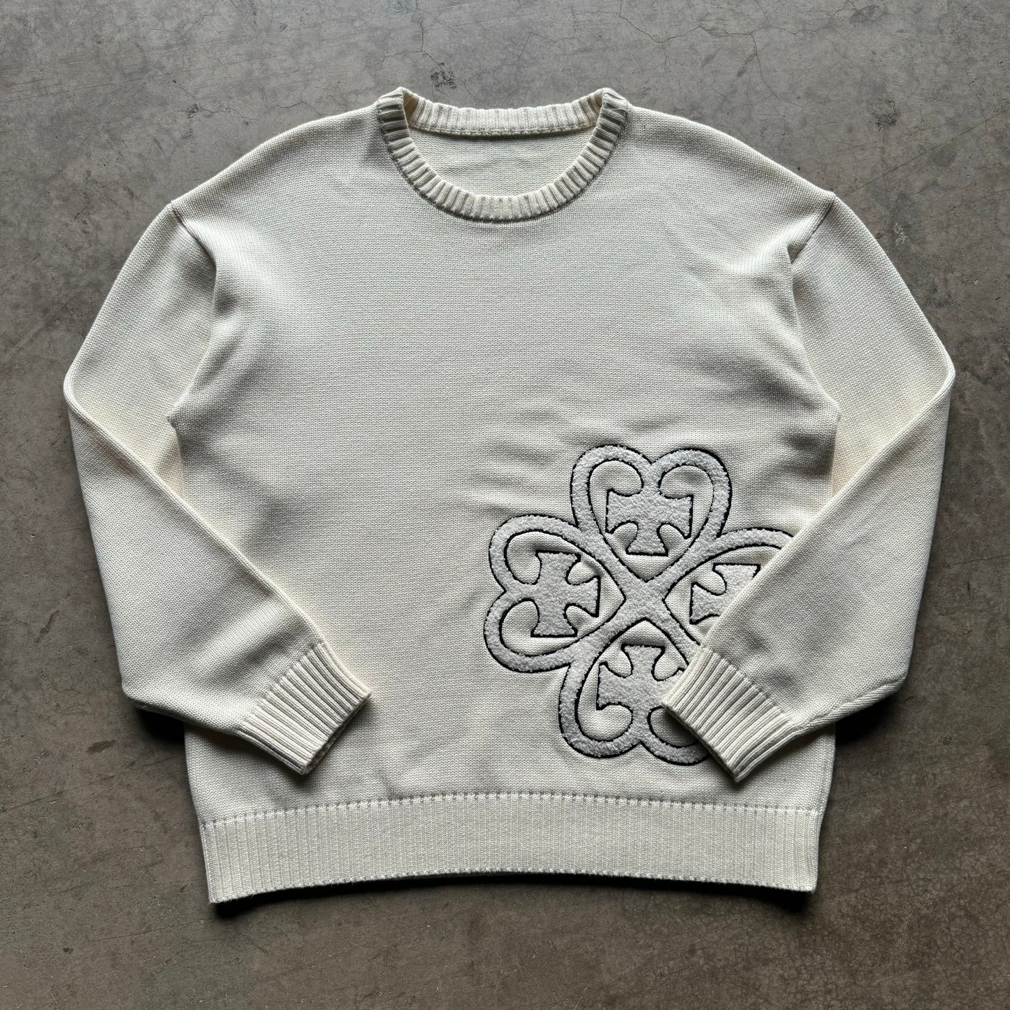 NOUSER WHITE KNIT V1